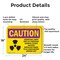 Signmission Radiation & Laser Sign, 18 in H x 24 in W, Aluminum, Rectangle OS-2PACK-CR-A-1824-L-10138 - alternate 7